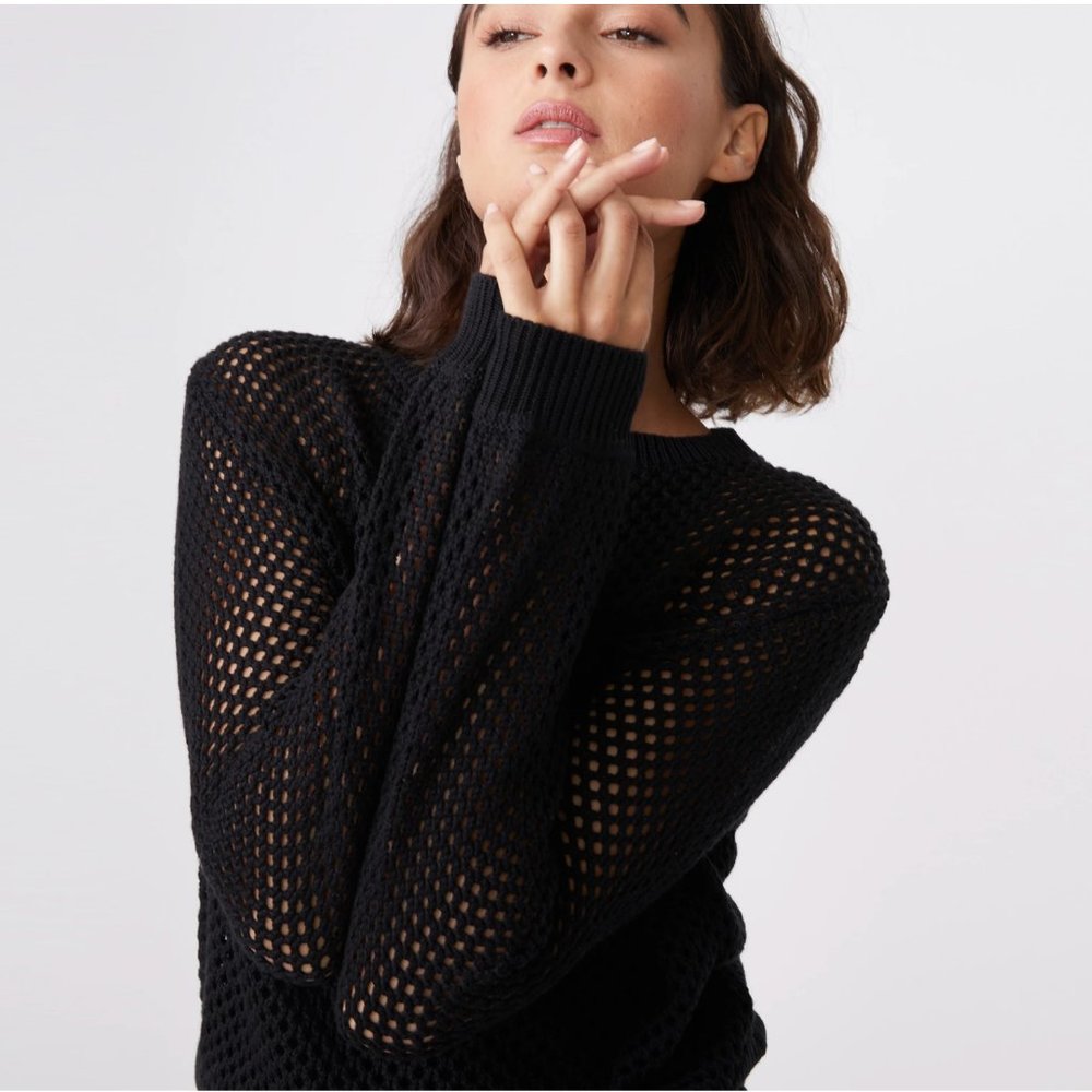 ALLSAINTS Spitalfields Oversized Open Knit Sweater